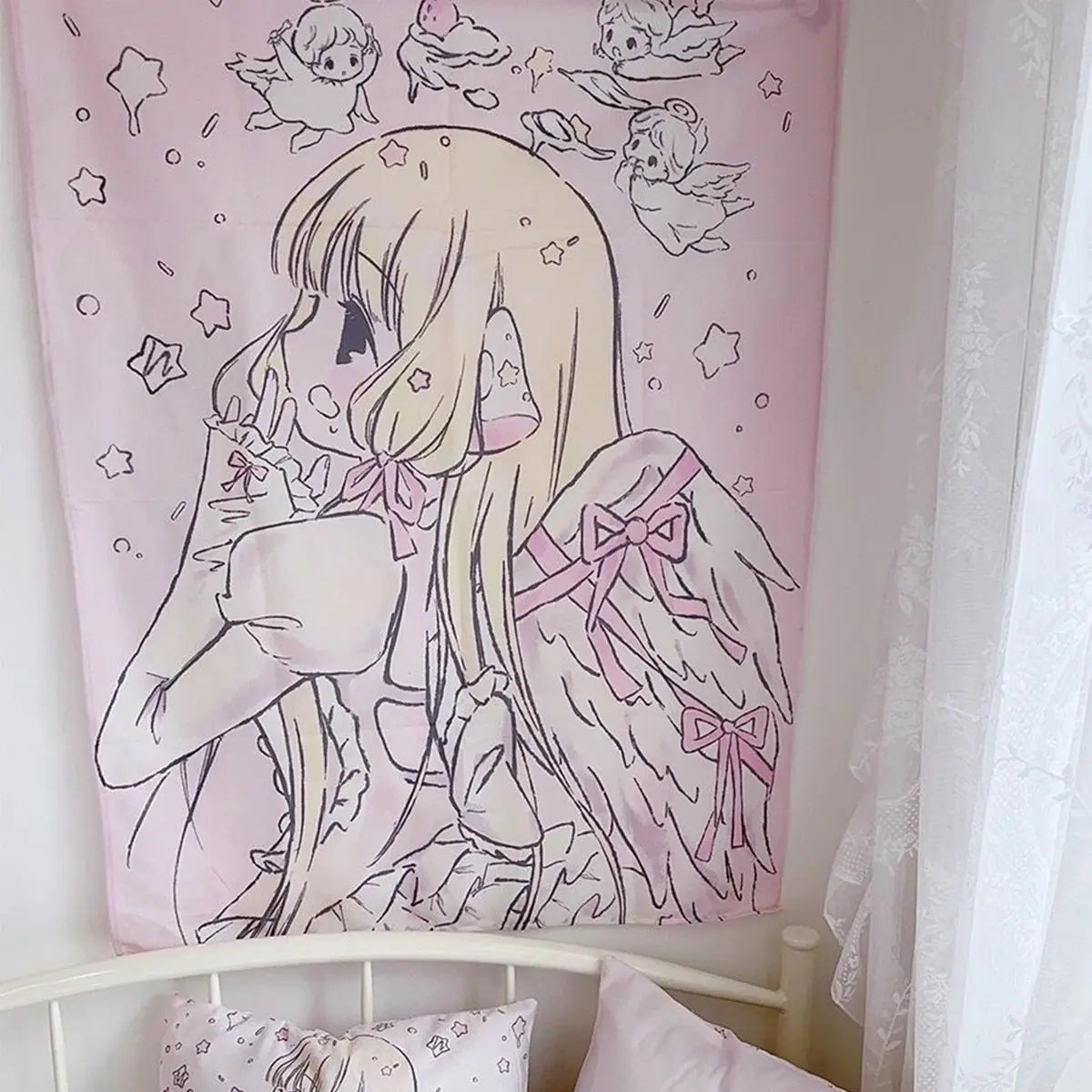 anime wall tapestry - big 47.2 x 32.7 inches