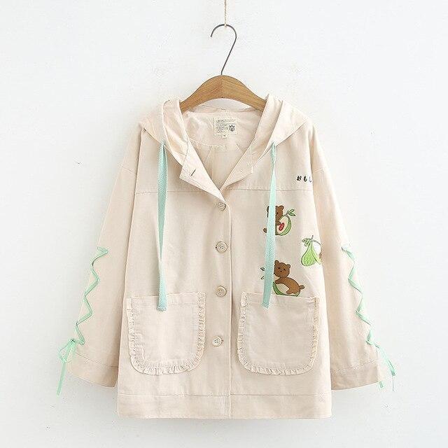 Avocado Bear Jacket - coat