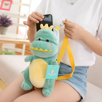 Baby Dino Backpack - Green Bag - bags