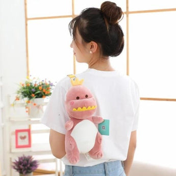 Baby Dino Backpack - Pink Bag - bags