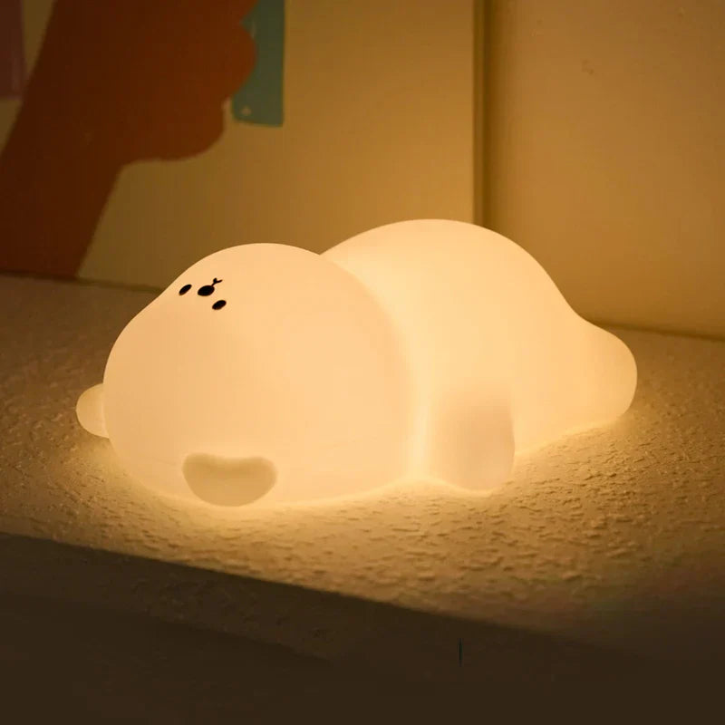 bear night light - Black