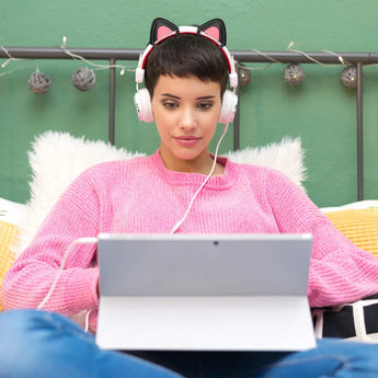 cat ears headphones - accessories