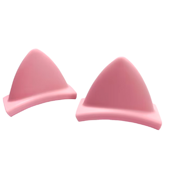 cat ears headphones - pink cat ears / No headphone - accessories