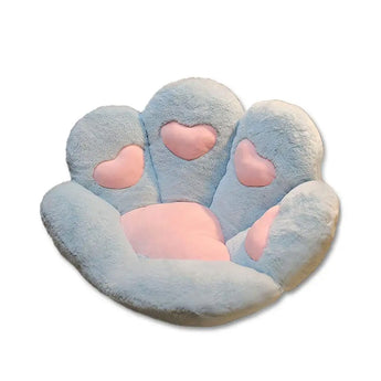 cat paw cushion - Blue / CHINA - accessories