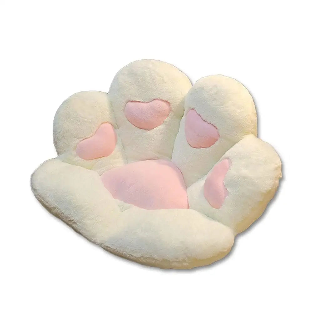 cat paw cushion - White / CHINA - accessories