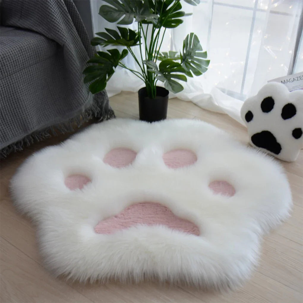 cat paw rug