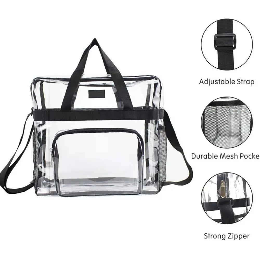 clear book bags