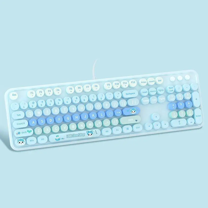 cute keyboards - Blue - accessories