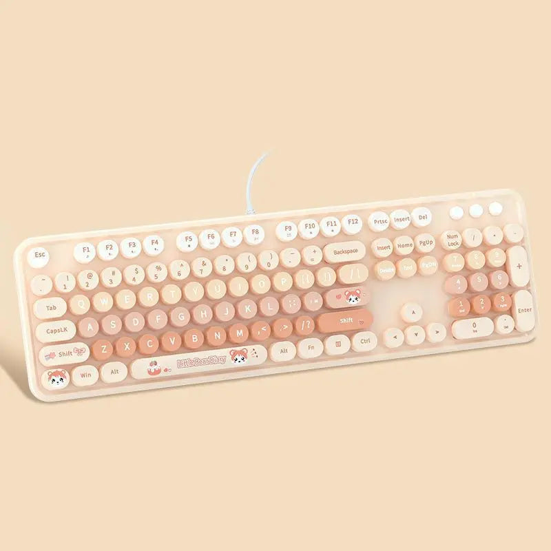 cute keyboards - Orange - accessories