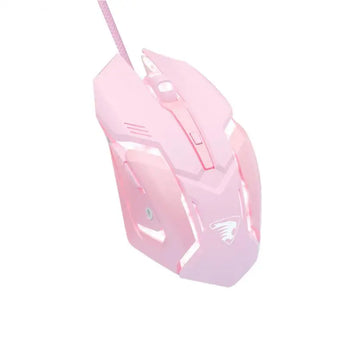 gaming mouse pink - pink - accessories