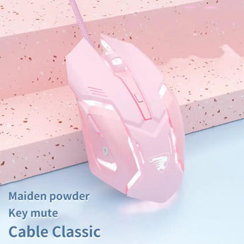 gaming mouse pink - accessories