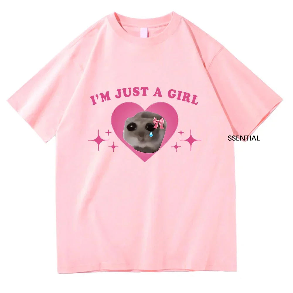 hamster Shirt - pink / XS