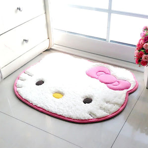 hello kitty rugs - white / 19.7 x 23.6 inches