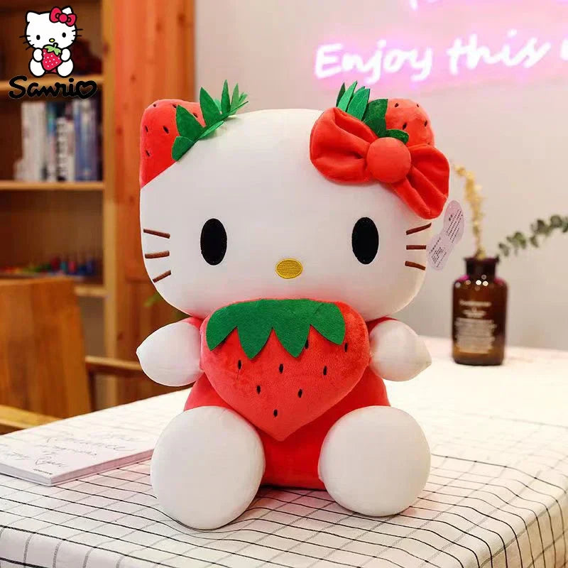 hello kitty strawberry plush