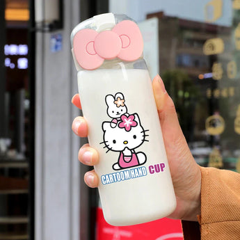 hello kitty water bottle - Pink / 450ml