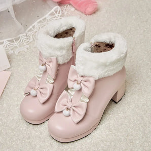 kawaii platform boots