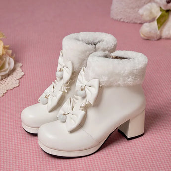 kawaii platform boots