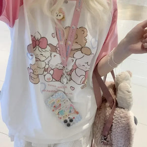 Kawaii Shirt - Pink / S