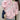 kawaii zip up hoodie - Pink / S