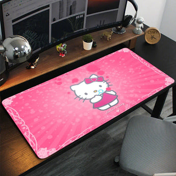 mouse pad hello kitty - black / 300x600x2mm - accessories