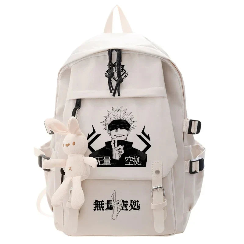 ramcpd unisex anime graphics printed leisur backpack - Gojo-Manga