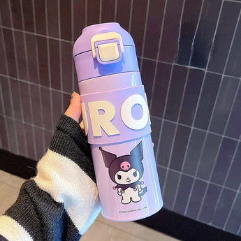 sanrio water bottle - Black / 400ml