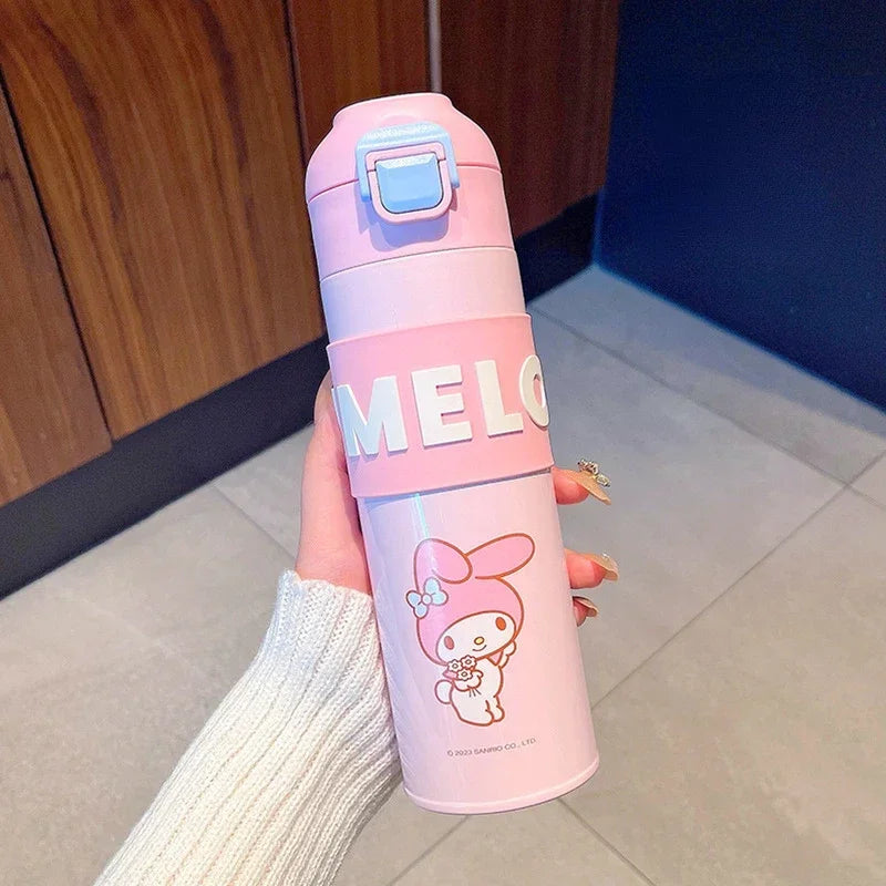 sanrio water bottle - White / 500ml