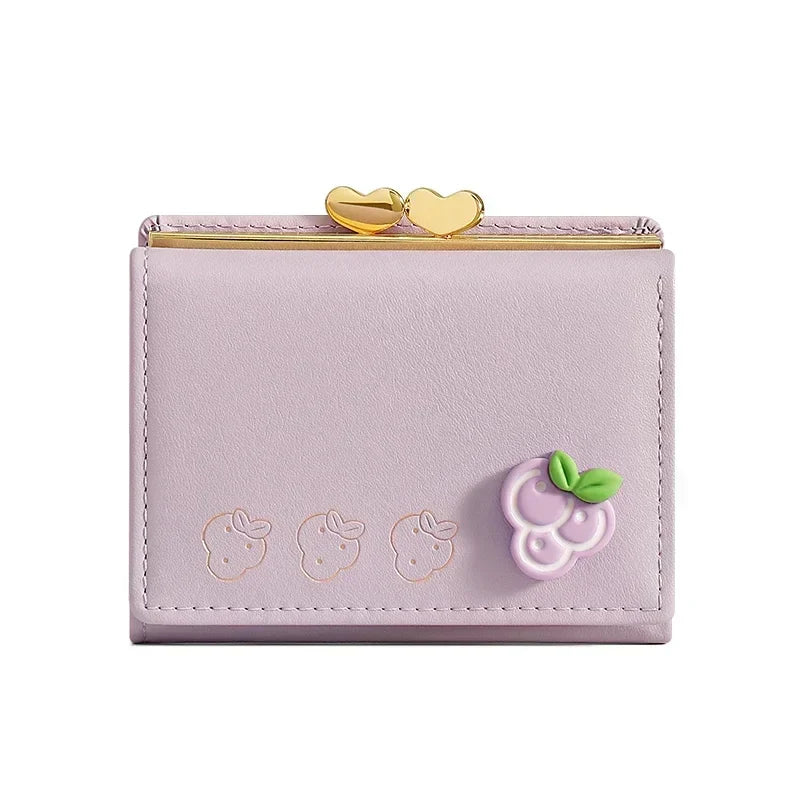 wallet strawberry - Purple