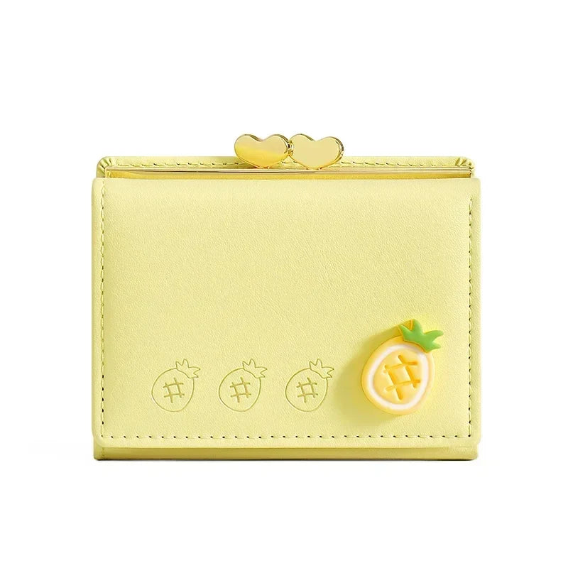 wallet strawberry - Yellow